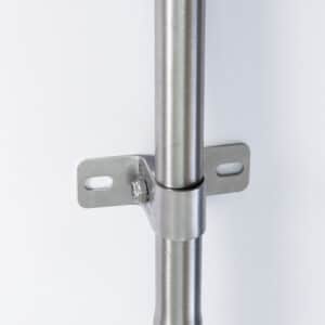 Grapa Inox Universal para tubo para bebedero porcino