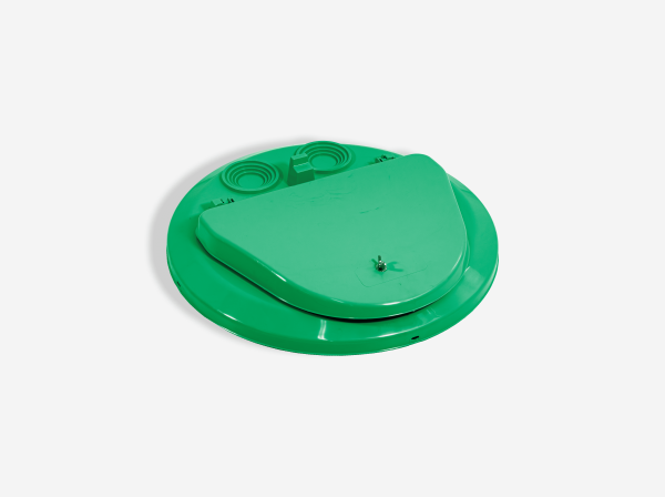 accesorios porinox, tapa embudo, tolvas engorde, granjas porcinas tapa de embudo de Porinox está diseñada para proteger el contenido de tolvas