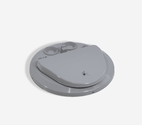 accesorios porinox, tapa embudo, tolvas engorde, granjas porcinas tapa de embudo de Porinox está diseñada para proteger el contenido de tolvas