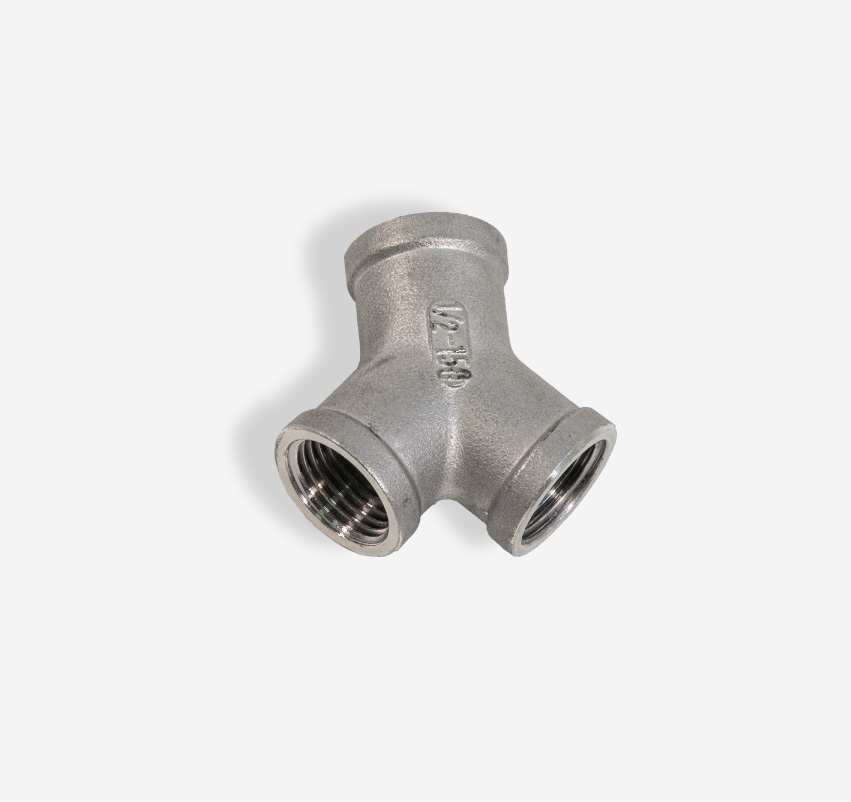 Doble codo, Accesorio para tubos de agua, tolvas engorde, acero inoxidable 304