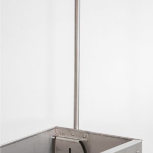 Detalle Tolva spend feed simple para la sección de engorde