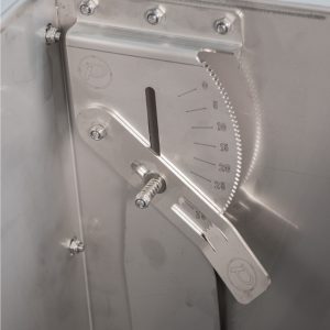 Detalle Tolva spend feed simple para la sección de engorde