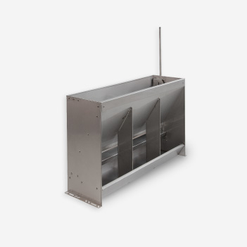 Tolva spend feed simple para la sección de engorde