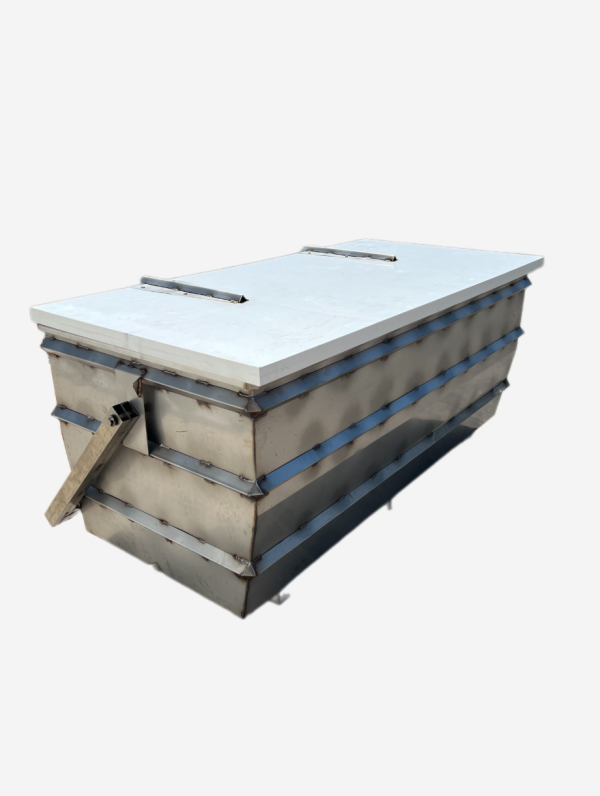 Contenedor de bajas con tapa de porpanel